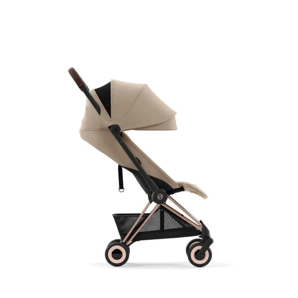 Cybex COYA - Rosegold Cozy Beige- Rejseklapvogne