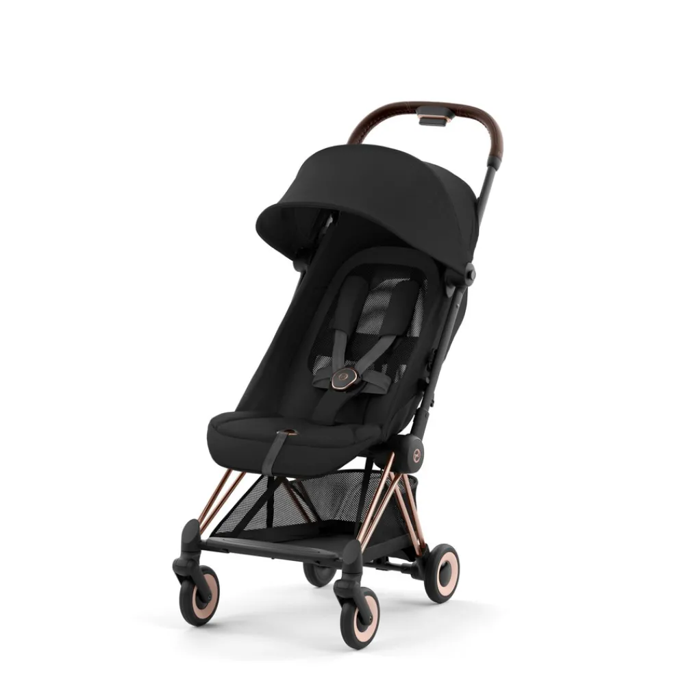 Cybex Coya - Rosegold Sepia Black- Rejseklapvogne