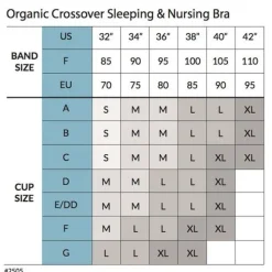 Carriwell Crossover sove & ammeBh hvid xl- Amme Bh'Er