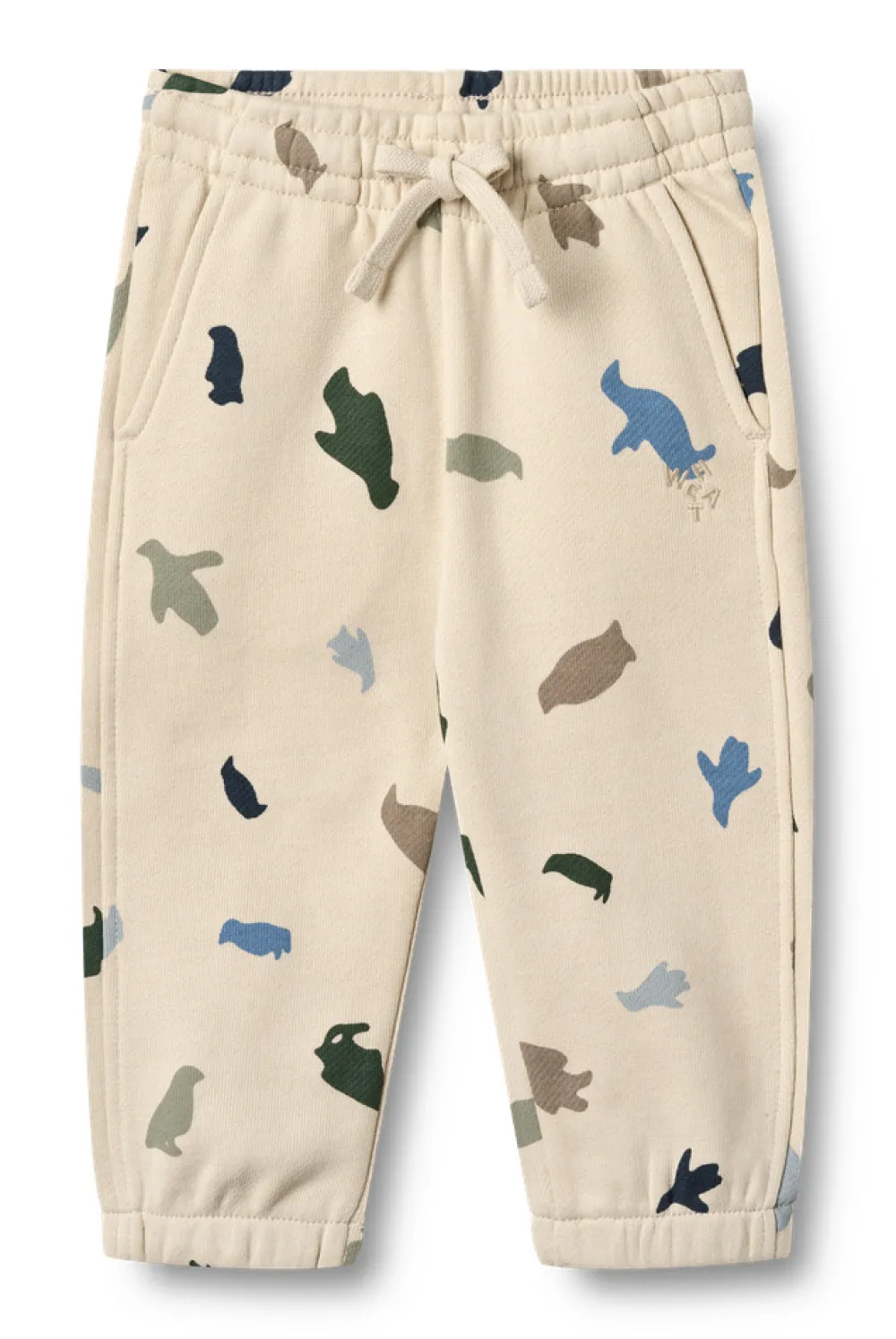 Wheat Cruz Sweatbukser - offwhite penguins- Bukser