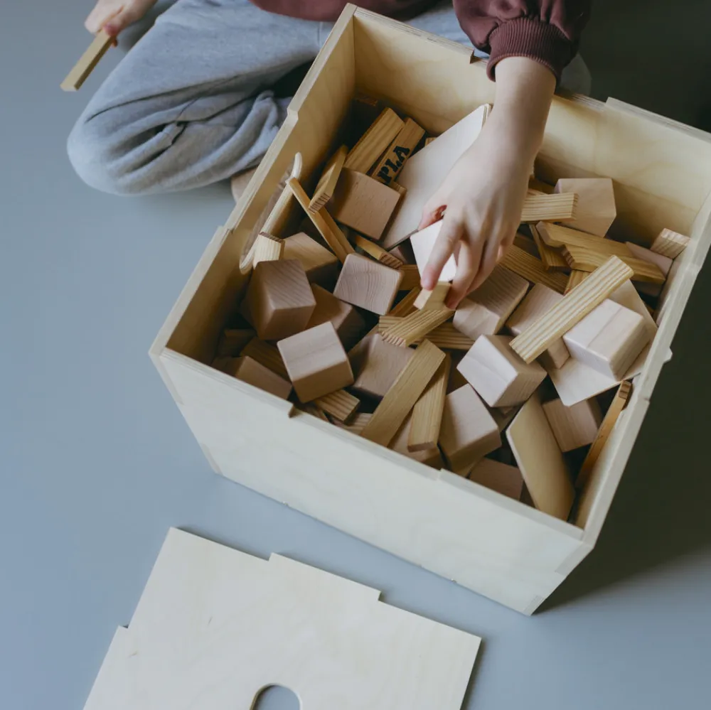 NOFRED Cube Opbevaringskasse - Birk-Børn Kasser