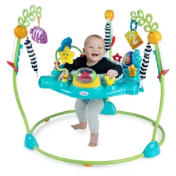 Baby Einstein Curiosity Cove 2i-en Hoppelegetøj & aktivitetsbord- Gåvogne & Aktivitetsborde