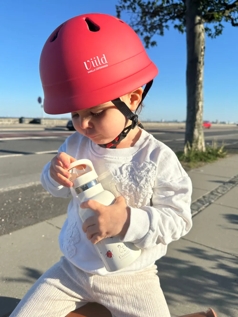 Vanilla COPENHAGEN Cykelhjelm - Berry - XXS- Cykelhjelme & Tilbehør|Cykelstole & Hjelme