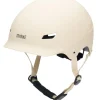 Trybike Cykelhjelm med retrolook - cremefarvet S/M- Cykelhjelme & Tilbehør|Cykelstole & Hjelme