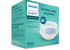 Philips Avent Dampsterilisator t/mikrobølge- Tilberedning & Rengøring|Sutteflasker