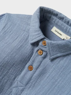 Lil' Atelier Dawson ss løs skjorte - TROPOSPHER- Skjorter