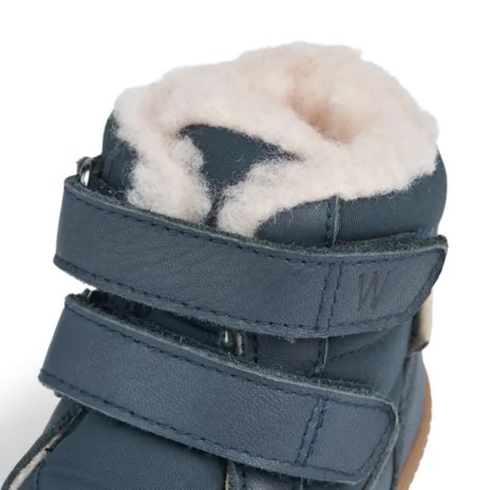 Wheat Daxi Uld Tex - Navy- Vinterstøvler|Begyndersko