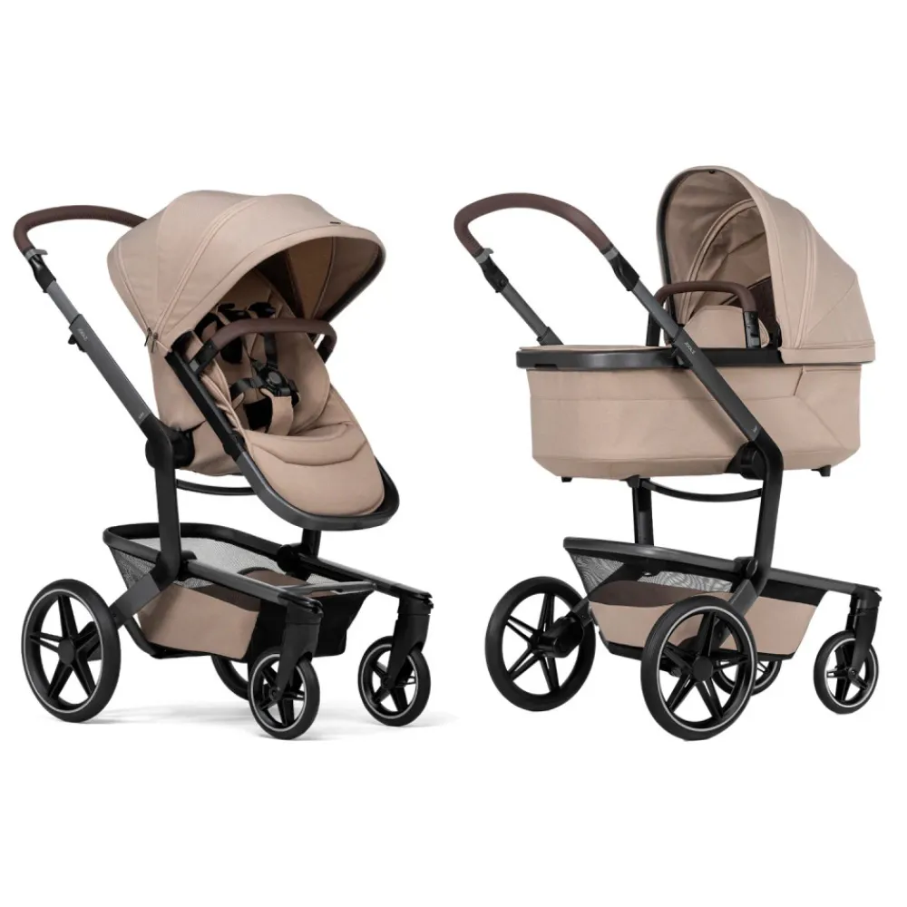 JOOLZ Day5 Komplet - Sandy taupe- Kombivogne Med Ergonomiske Sæder