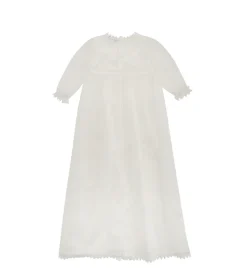 Jocko Dåbskjole i tyl - Off White- Dåbskjoler, Sæt & Tilbehør