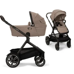 Nuna Demi Next inkl. liggedel - Cedar- Kombivogne Med Flade Sæder