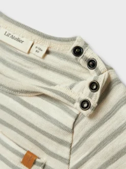 Lil' Atelier Denji ls body - TURTLEDOVE- Bodystocking Langærmet