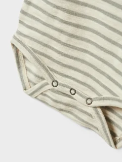 Lil' Atelier Denji ls body - TURTLEDOVE- Bodystocking Langærmet