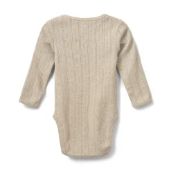 Sofie Schnoor Kids Dicte Body - Beige- Bodystocking Langærmet