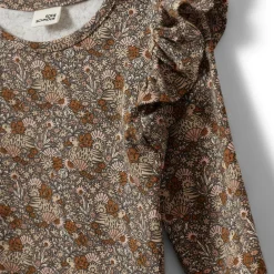 Sofie Schnoor Kids Dicte Body - Brown- Bodystocking Langærmet