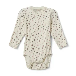 Sofie Schnoor Kids Dicte Langærmet Body - Cherry- Bodystocking Langærmet