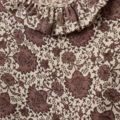 Sofie Schnoor Kids Dicte Langærmet Body - Flower- Bodystocking Langærmet