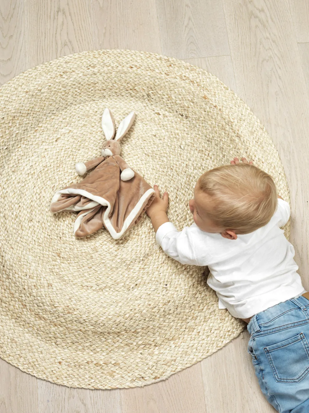 Teddykompaniet Diinglisar Nusseklud - Kanin Støvet Brun- Nusseklude