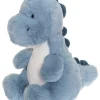 Teddykompaniet Dinoen Rex, plysdyr blå, 25 cm- Bamser