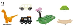 Brio Dinosaur Cirkel togsæt - FSC®- Togbaner & Tog