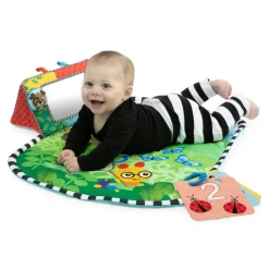 Baby Einstein Discovery Garden aktivitetstæppe og gulvspejl- Aktivitetstæpper