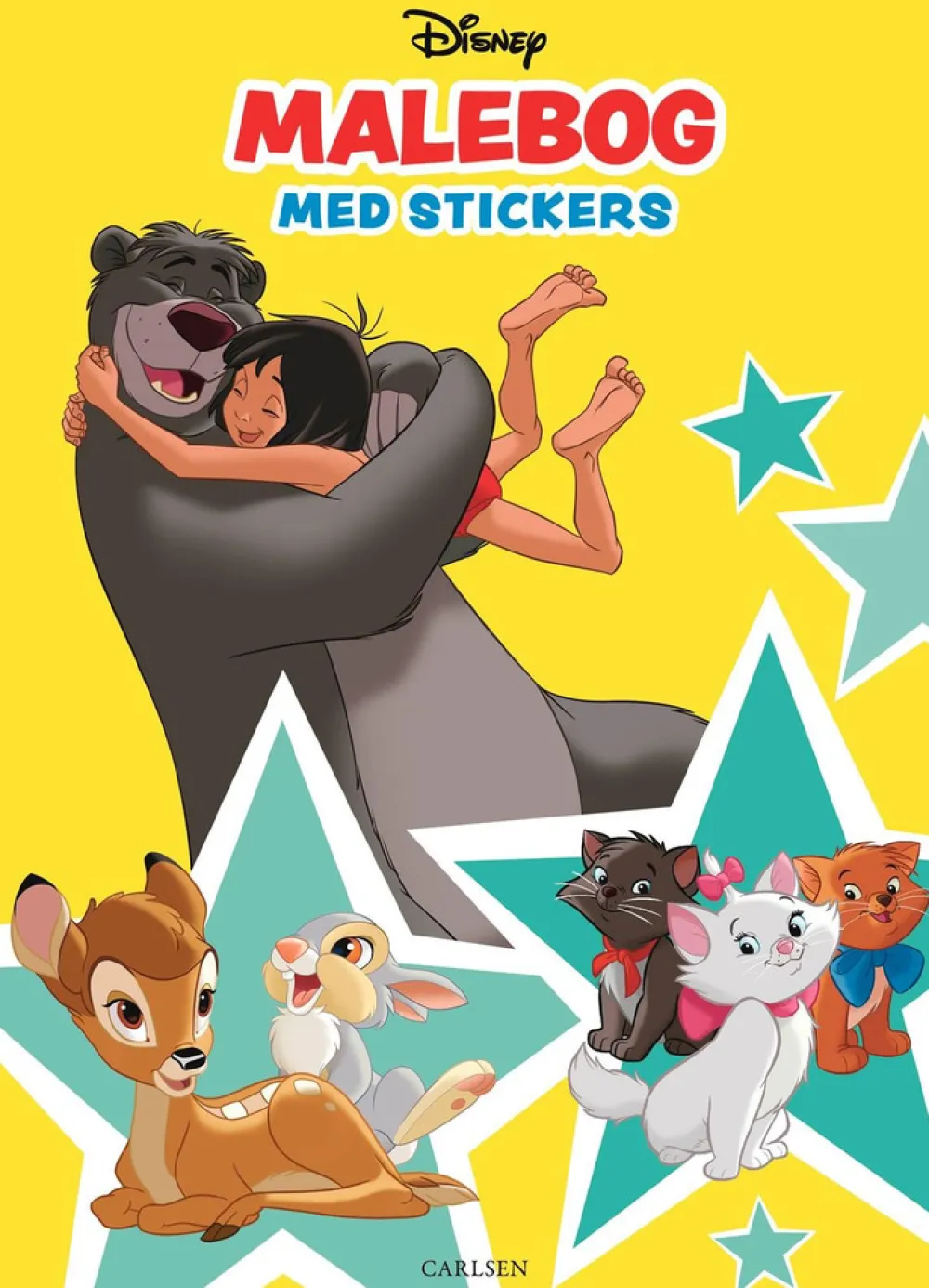 Carlsen Disney klassikere malebog- Aktivitets- & Malebøger