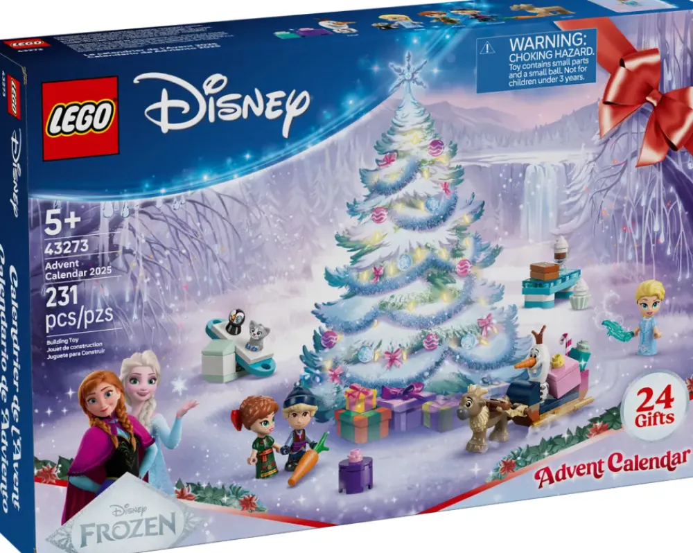 LEGO DISNEY Disney Princess 43273 julekalender 2025- Julekalendere