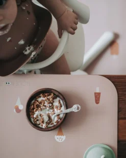 NOUI NOUI Dækkeserviet - is rose- Service