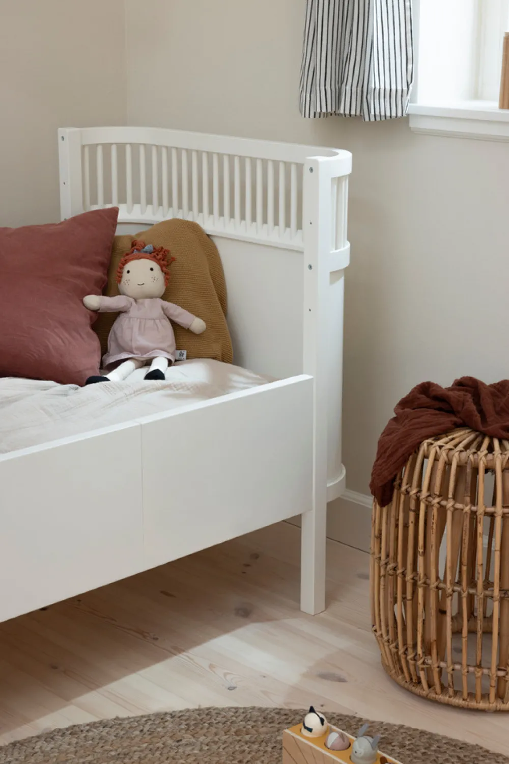 Sebra Dækstykker til Sengen - FSC®-Børn Tremmesenge