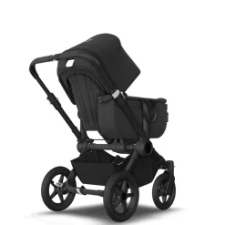 Bugaboo Donkey 5 mono complete - midnight black/black stel- Søskende/Tvillingevogne|Kombivogne Med Ergonomiske Sæder