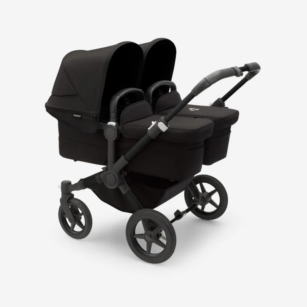 Bugaboo Donkey 5 Twin - midnight black- Søskende/Tvillingevogne