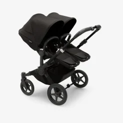 Bugaboo Donkey 5 Twin - midnight black- Søskende/Tvillingevogne