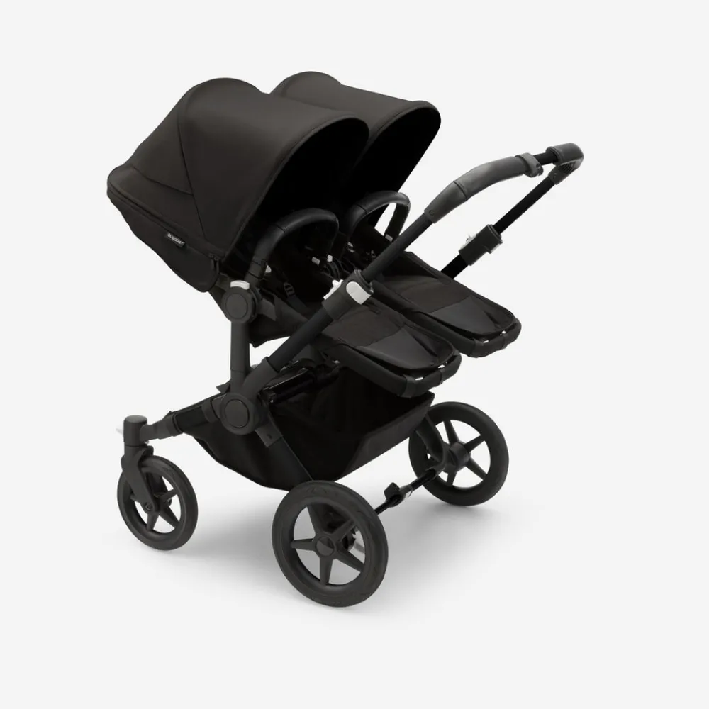 Bugaboo Donkey 5 Twin - midnight black- Søskende/Tvillingevogne