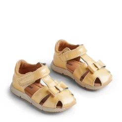 Wheat Donna sandal - lemon- Sandaler Med Blink|Sandaler Med Lukket Tå