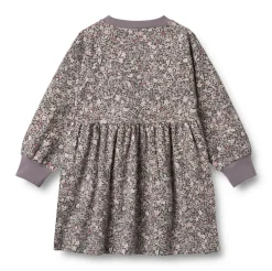 Wheat Dorthea Jersey Kjole - Purple stone flowers- Kjoler