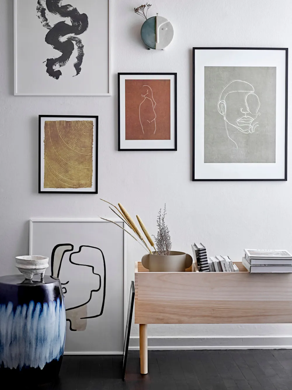 Bloomingvillemini Douve Læsestativ, natur-Børn Reoler