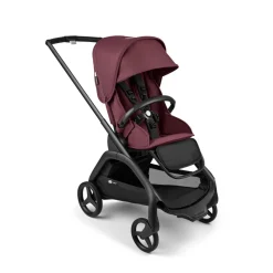 Bugaboo Dragonfly complete - black/dark cherry- Klapvogne Med Ergonomiske Sæder