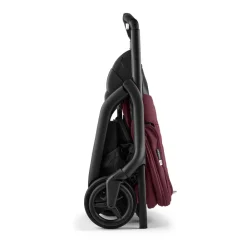 Bugaboo Dragonfly complete - black/dark cherry- Klapvogne Med Ergonomiske Sæder