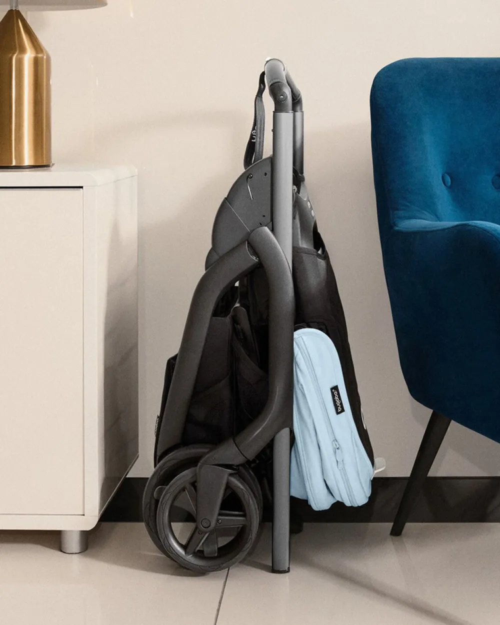 Bugaboo Dragonfly complete - black/forest green- Klapvogne Med Ergonomiske Sæder