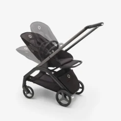 Bugaboo Dragonfly complete - black/forest green- Klapvogne Med Ergonomiske Sæder