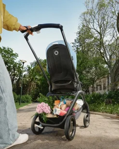 Bugaboo Dragonfly complete - graphite/grey melange- Klapvogne Med Ergonomiske Sæder
