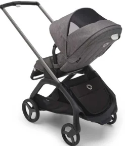 Bugaboo Dragonfly complete - graphite/grey melange- Klapvogne Med Ergonomiske Sæder