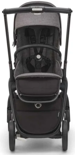 Bugaboo Dragonfly complete - graphite/grey melange- Klapvogne Med Ergonomiske Sæder