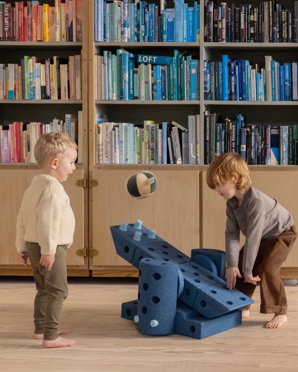 MODU Dreamer Set Deep Blue / Sky Blue- Store Byggesæt|Tumlemøbler