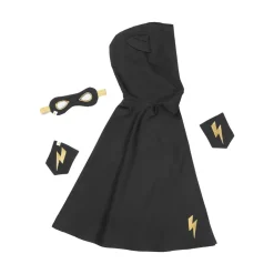 Fabelab Dress-up Superhero set - Black- Kostumer|Udklædning