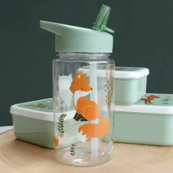 A Little Lovely Company Drikkedunk plast Forest friends- Madkasser & Drikkedunke