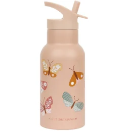 A Little Lovely Company Drikkedunk stål Butterflies- Madkasser & Drikkedunke
