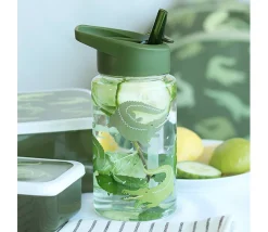 A Little Lovely Company Drink bottle: Crocodiles- Madkasser & Drikkedunke