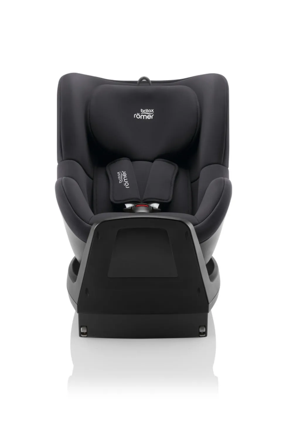 Britax Römer Dualfix M PLUS - midnight grey- Autostole Med Integreret Baser|Autostole 61-105 Cm (3 Mdr.-4 År)