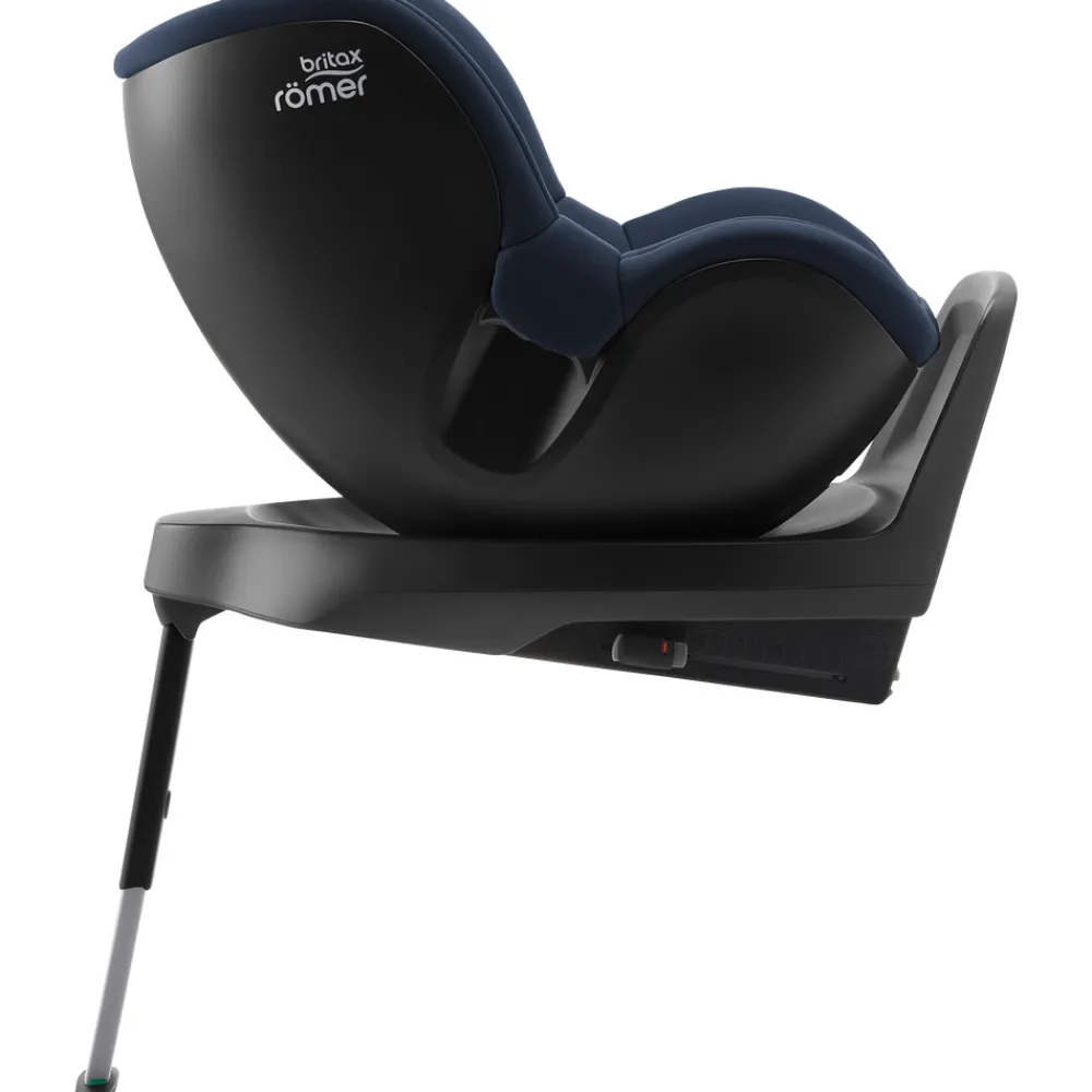 Britax Römer DUALFIX M PLUS Night Blue- Autostole Med Integreret Baser|Autostole 61-105 Cm (3 Mdr.-4 År)