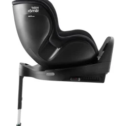 Britax Römer Dualfix Pro M Classic - Deep Black- Autostole Med Integreret Baser|Autostole 61-105 Cm (3 Mdr.-4 År)